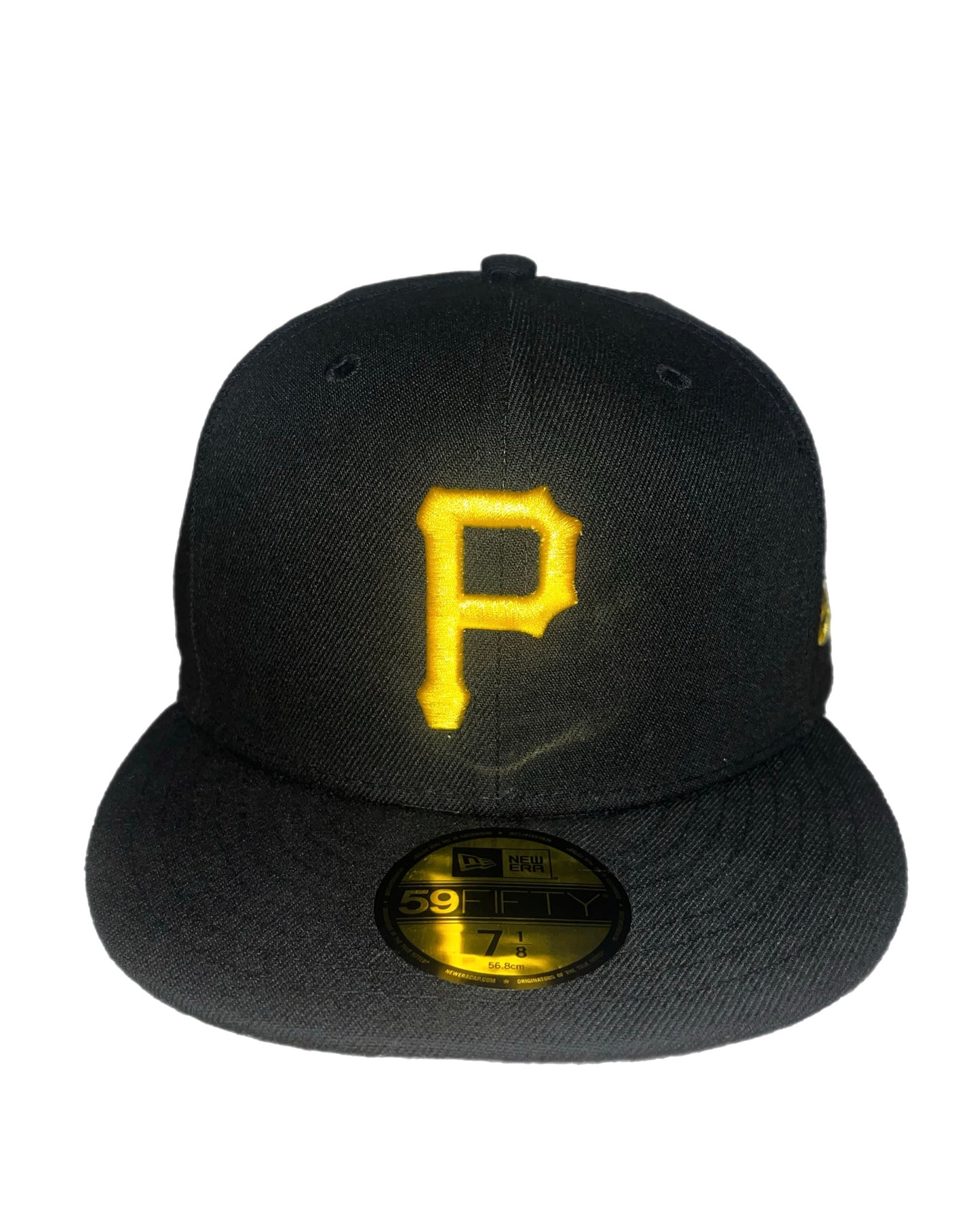 Custom 1of1 “P” fitted with patch on side (sz 7 1/8)