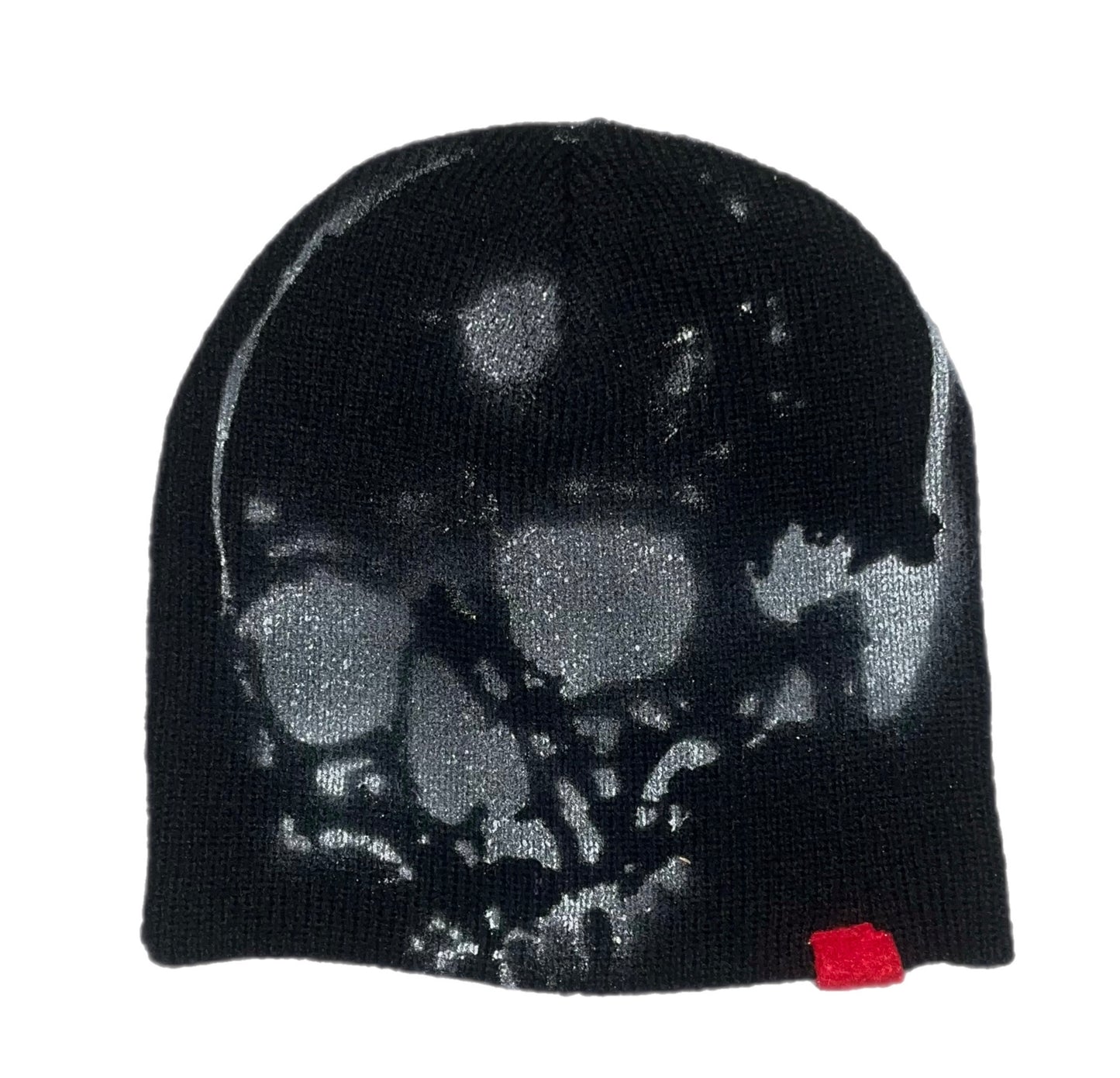 “DR.SKELETON” skull cap with skeleton painted on front and back